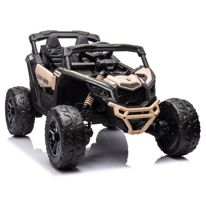 Електрическа бъги кола Buggy Can-am DK-CA003, LEAN CARS, каки, 118x61,5x33см