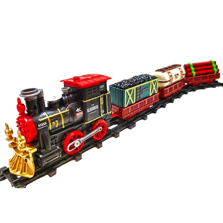 Trenulet Clasic Express cu 3 Vagoane