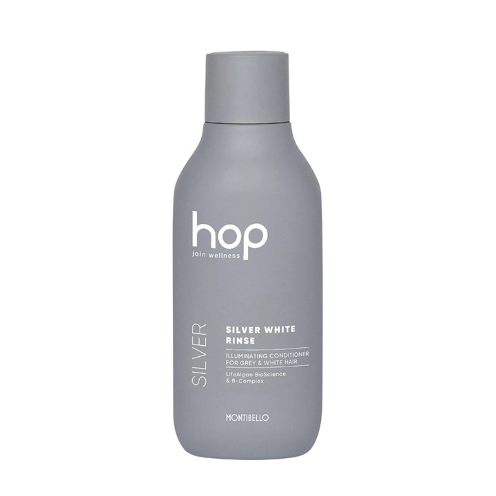 Montibello HOP Silver White hajkondicionáló, 750ml, barna és platina hajra, megakadályozza a sárgulást