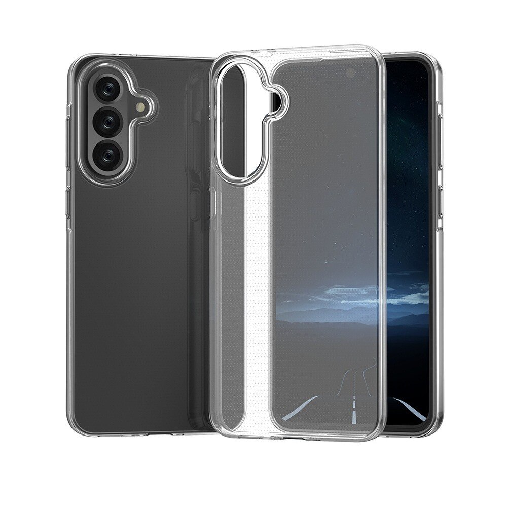 Husa Telefon, Compatibila Samsung Galaxy A35 5G, Protect Plus TPU, 0.8-0.9 mm, Transparent
