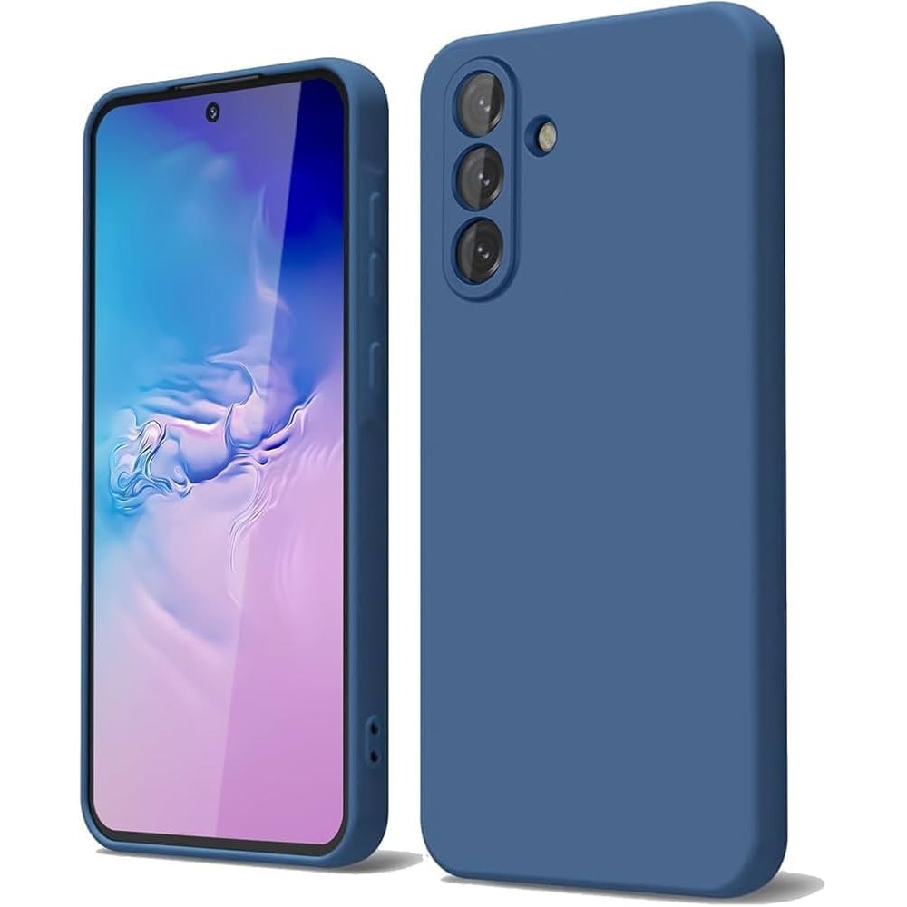 Husa silicone pentru Samsung Galaxy A57 Albastru