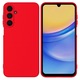Husă Silicon Premium pentru Samsung Galaxy A57, Protecție Camere, Interior Microfibra, Roșie