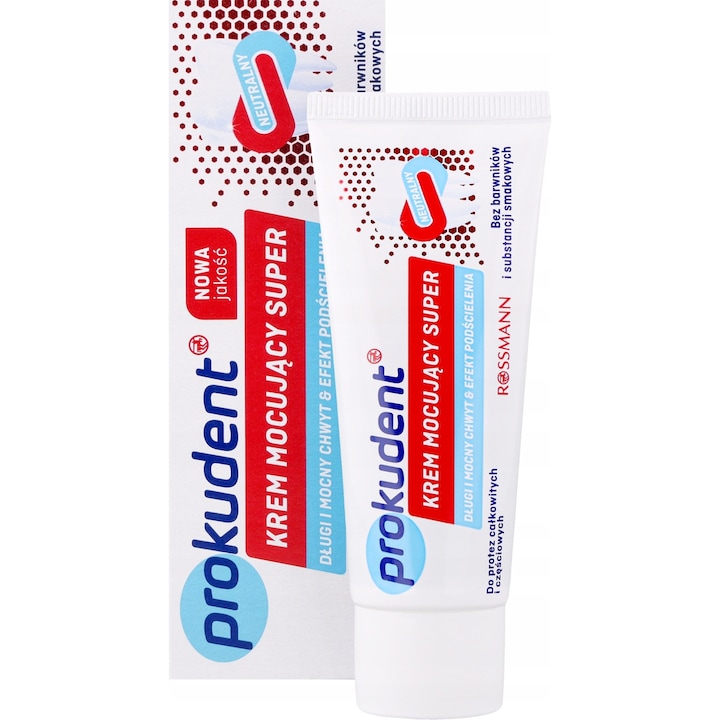 Crema fixatoare pentru proteze dentare Prokudent, 40 g, neutrala