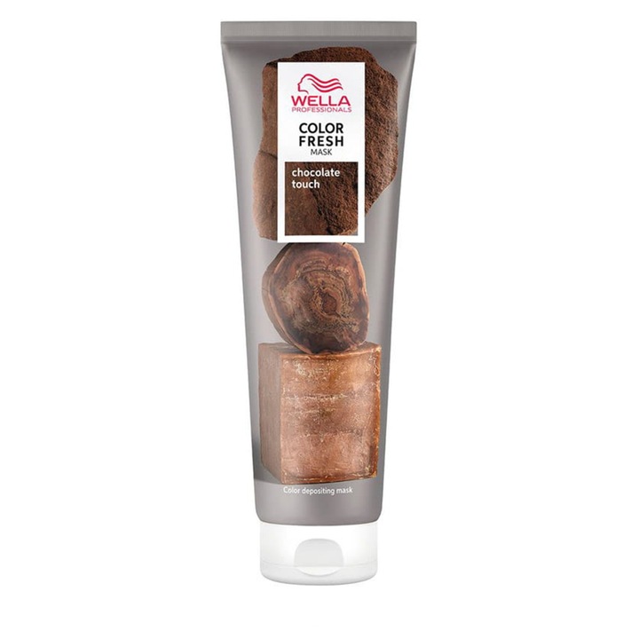 Masca de par Wella Color Fresh Chocolate Touch, 150ml, nuanta ciocolatie, ingrijire si stralucire
