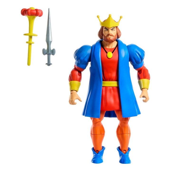 Фигурина Крал Рандор, MATTEL, Masters of the Universe Origins, 14см, многоцветен