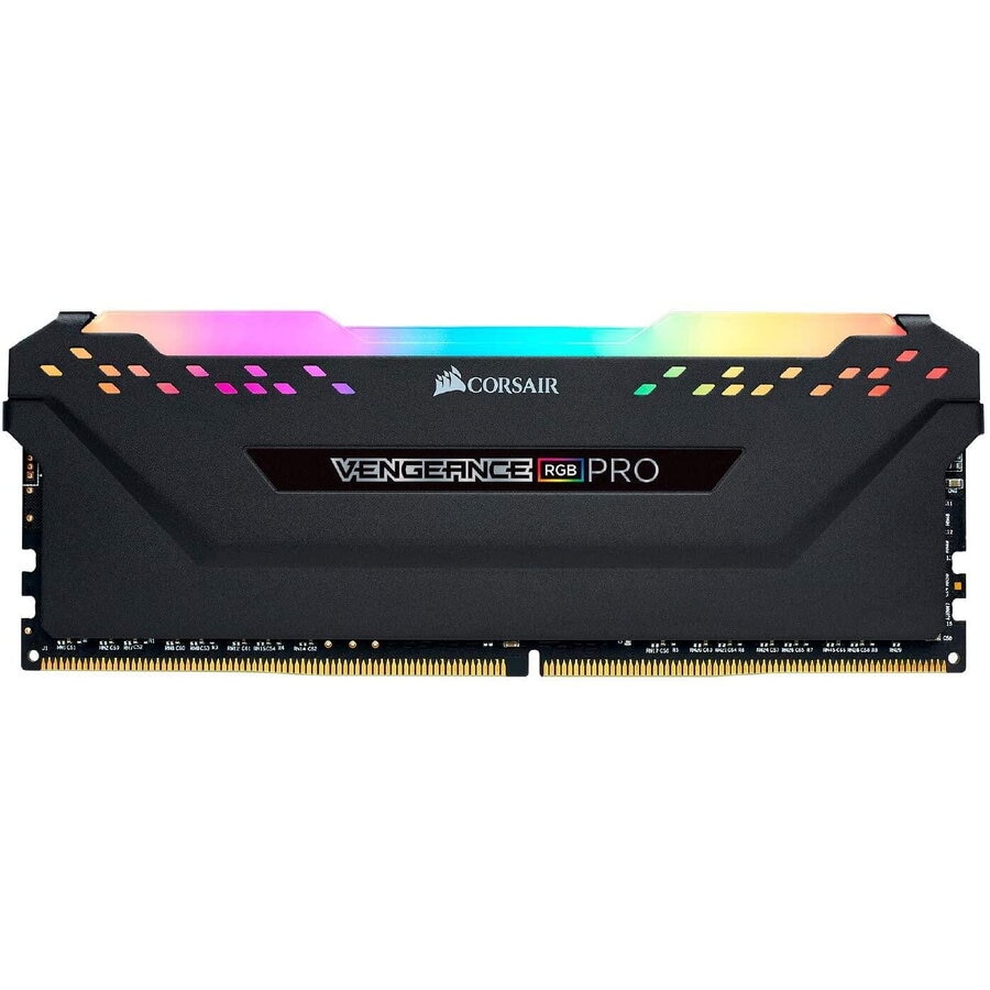 Memorie RAM Corsair Vengeance RGB Pro, DDR4, 8GB, 3200MHz, Negru