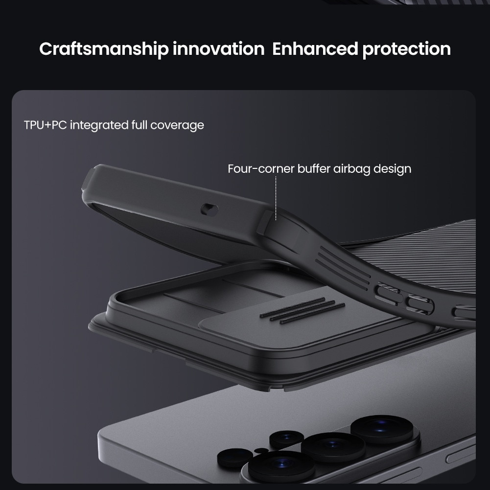 Carcasa Nillkin CamShield pentru Samsung Galaxy S26 Ultra cu capac glisant pentru camera