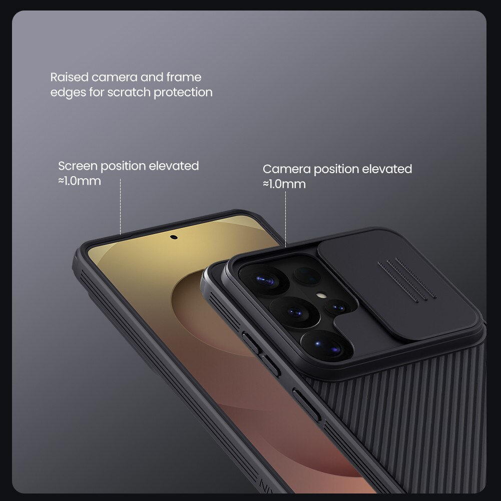 Carcasa Nillkin CamShield pentru Samsung Galaxy S26 Ultra cu capac glisant pentru camera