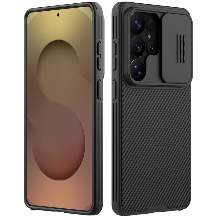 Carcasa Nillkin CamShield pentru Samsung Galaxy S26 Ultra cu capac glisant pentru camera