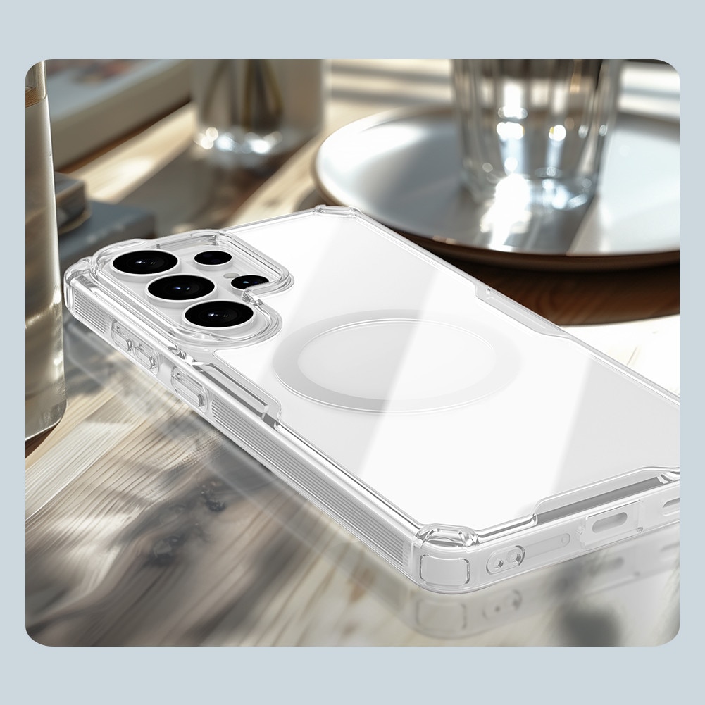 Husa magnetica Nillkin pentru Samsung Galaxy S26 Ultra Spate din PC dur cu margini moi