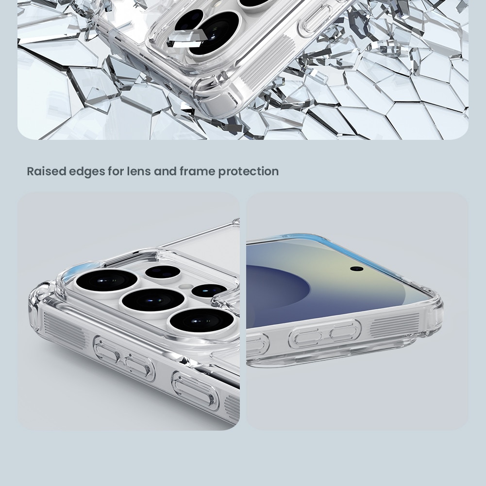 Husa magnetica Nillkin pentru Samsung Galaxy S26 Ultra Spate din PC dur cu margini moi