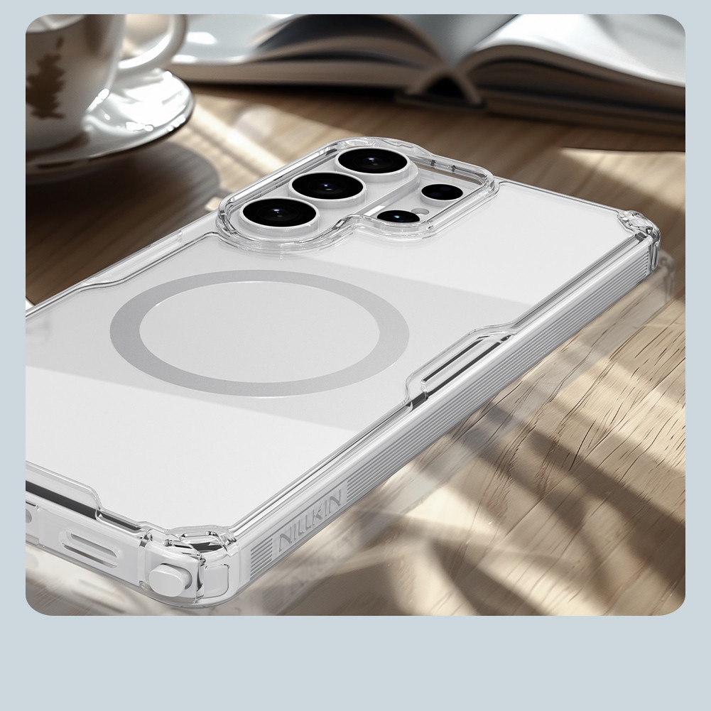 Husa magnetica Nillkin pentru Samsung Galaxy S26 Ultra Spate din PC dur cu margini moi