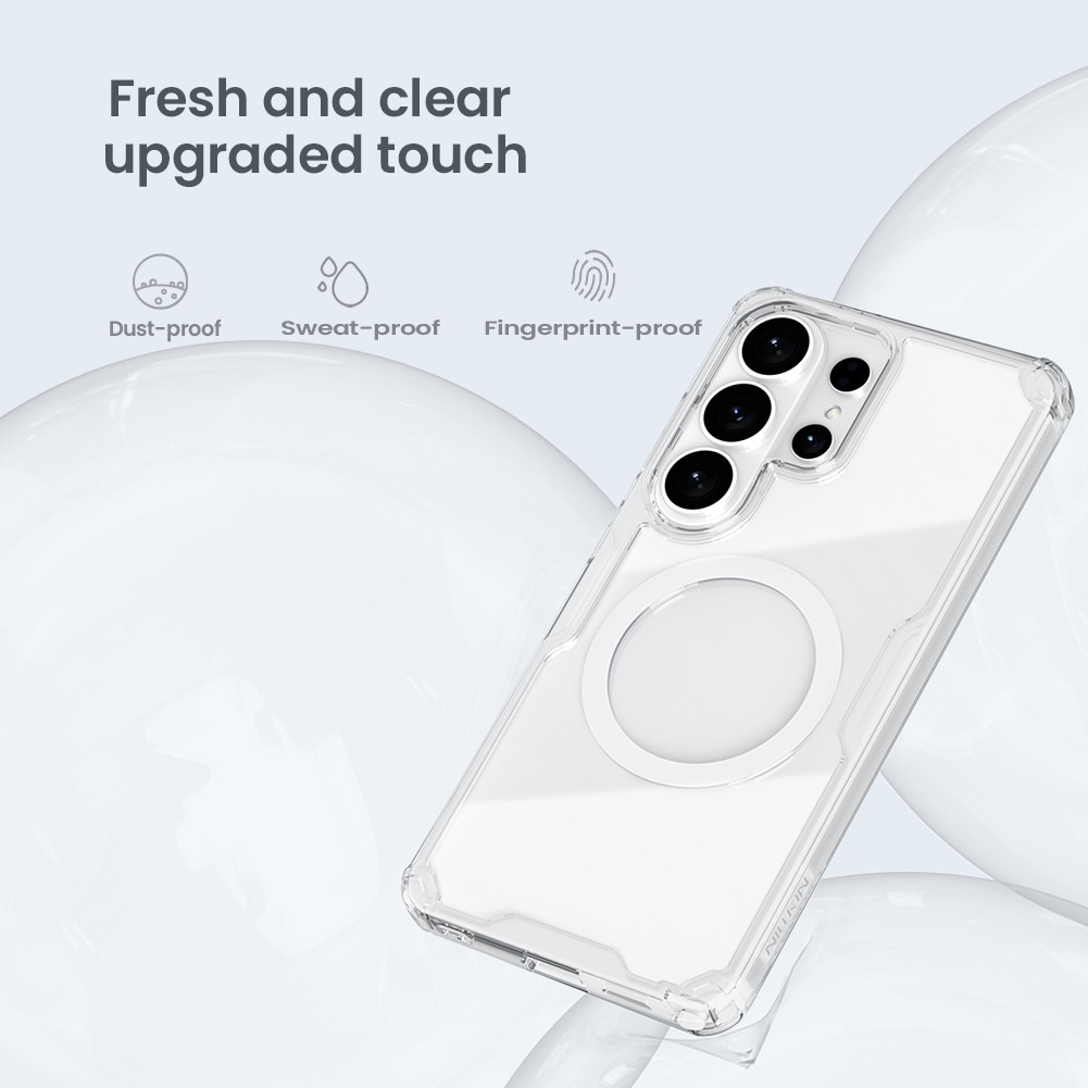 Husa magnetica Nillkin pentru Samsung Galaxy S26 Ultra Spate din PC dur cu margini moi