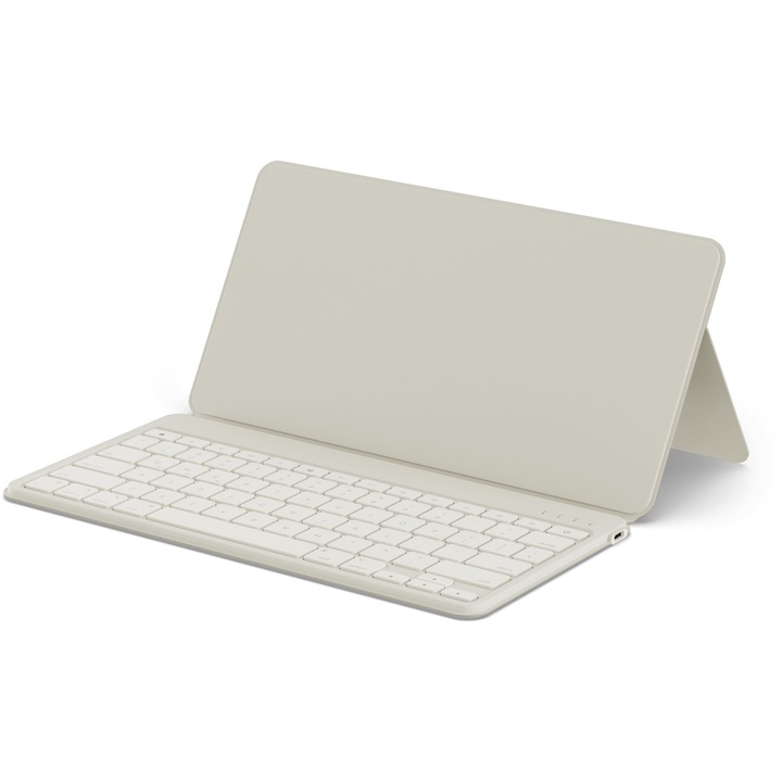 Безжична клавиатура SATECHI OntheGo, Бежов, Bluetooth