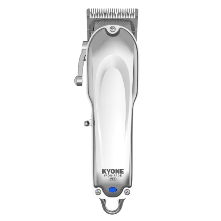 Тример Kyone Ultima Iron Fade PRO, Fade Blade PRO, 5V мотор, черен, комплект с аксесоари