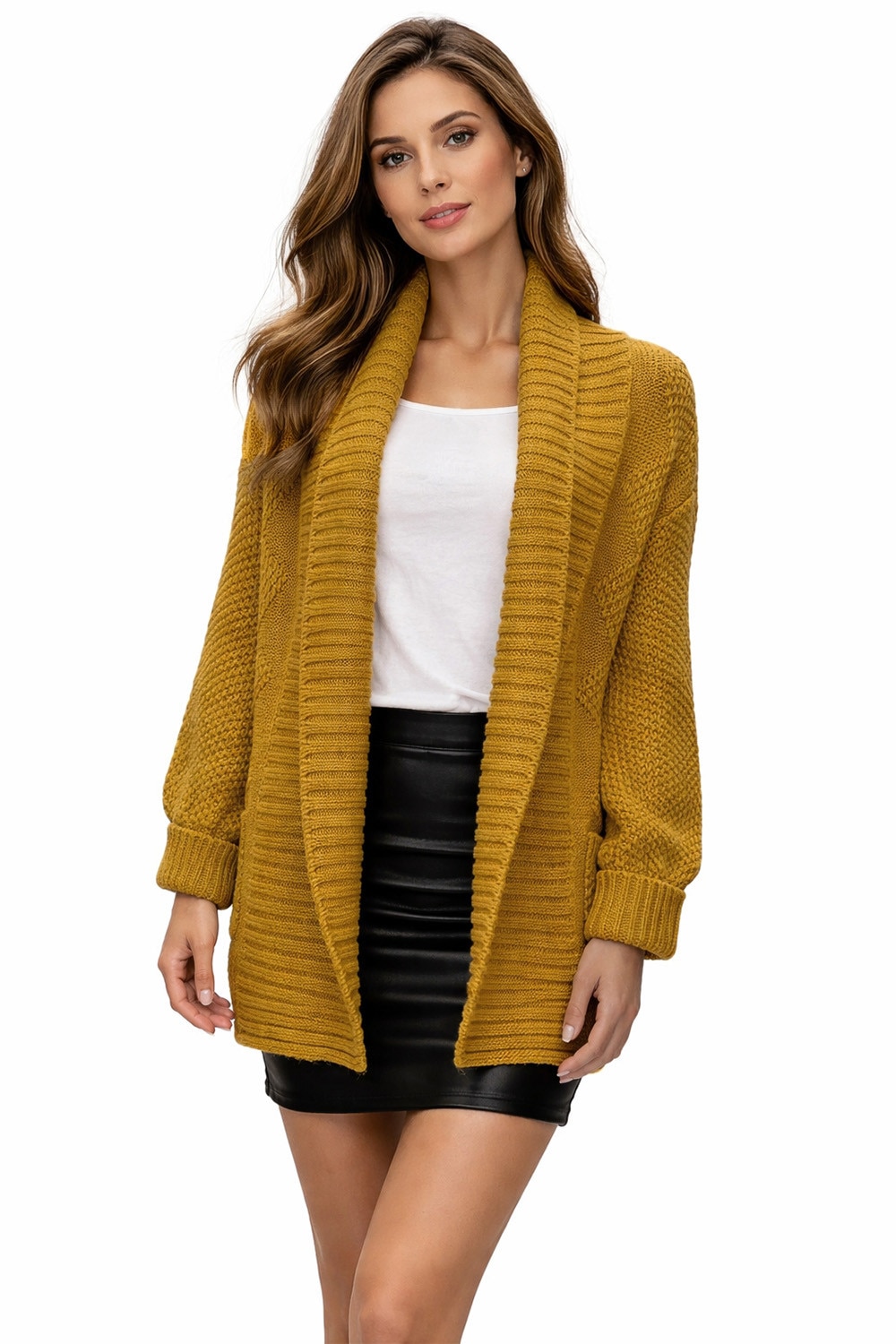 NEXT, Cardigan de dantela, fara inchidere, Negru, S - eMAG.ro