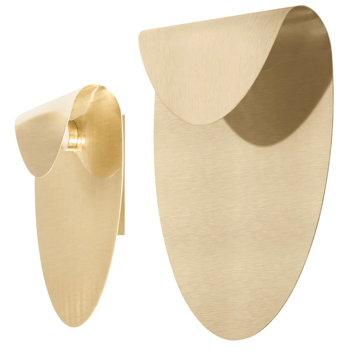 LED аплик, Toolight, APP1431-W, Златист, Неутрален, 3W, 4000K, Вграден LED източник