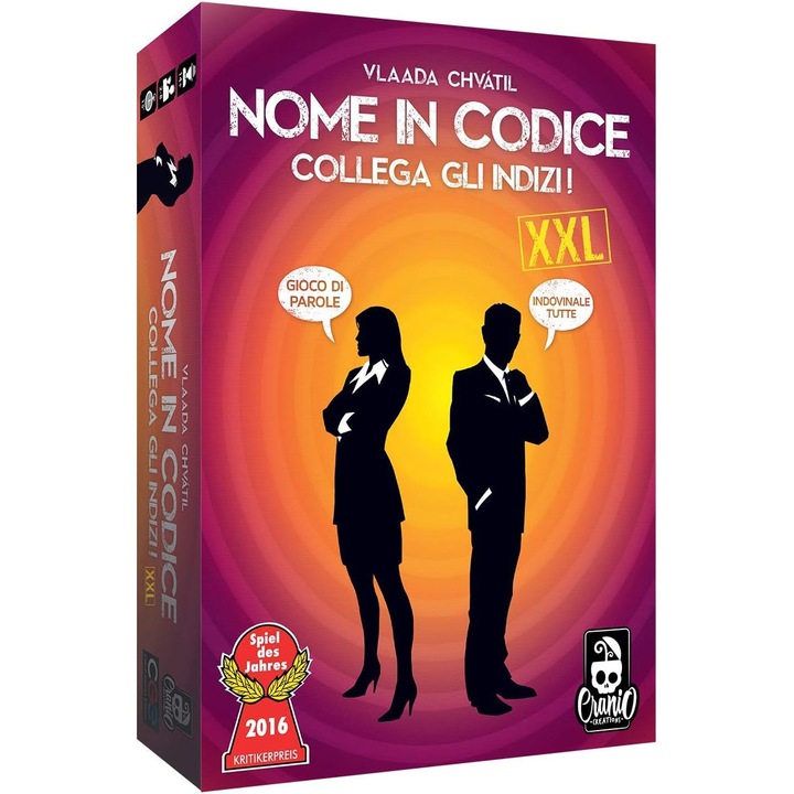 Joc de societate, Skull Creations, joc de petrecere interactiv, 4+ jucatori, multicolor