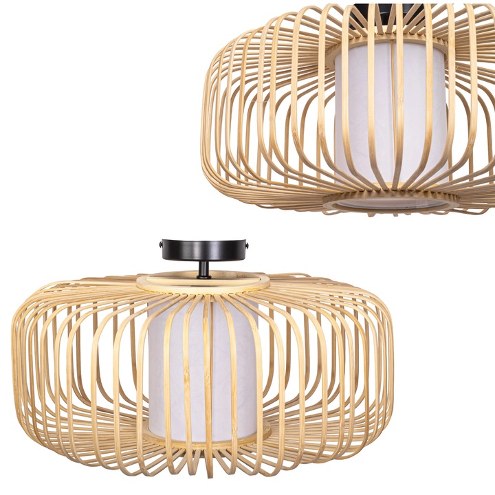 Лампа за стена Toolight APP1375-1W, Дърво