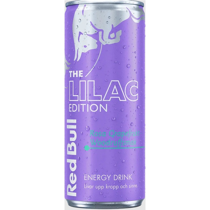Red Bull Lilac Edition Grapefruit & Woodruff 0.25 l, Bautura Energizanta