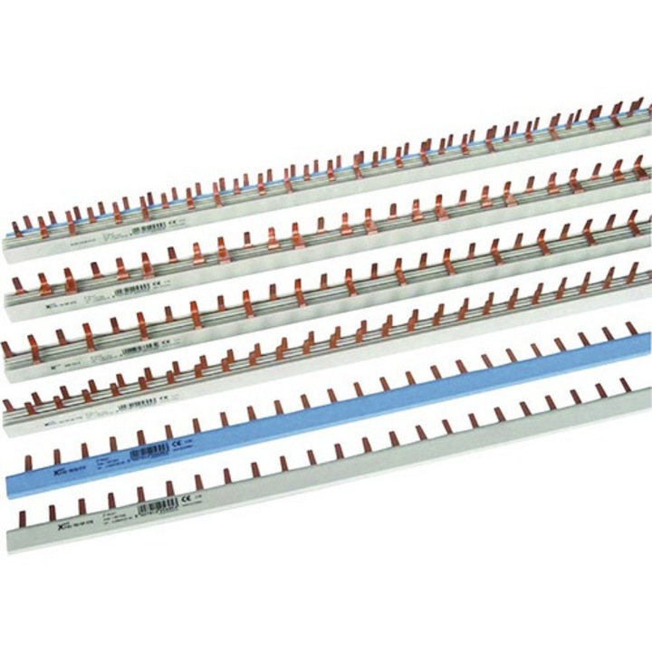 Bara busbar tip pieptene Eaton 1P 63A 56x, pentru tablouri electrice