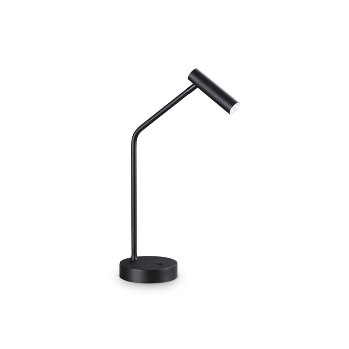 Veioza Ideal Lux, negru, LED integrat, 127x460x260mm