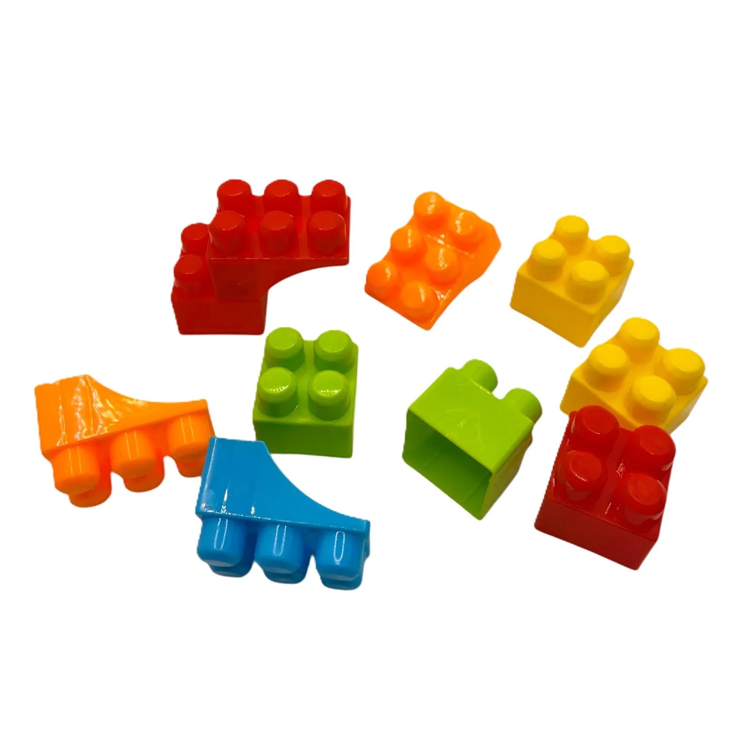 Joc Constructii din pvc Blocks 100 pcs - eMAG.ro