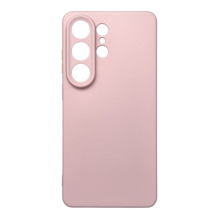 Samsung Galaxy S26 Ultra - Telefonnal kompatibilis púder pink szilikon hátlap tok
