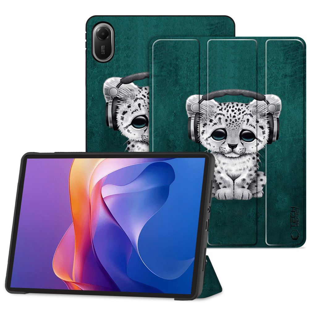 Husa Tech-Protect SmartCase compatibila cu Xiaomi Redmi Pad 2, 11 inch, Graphics