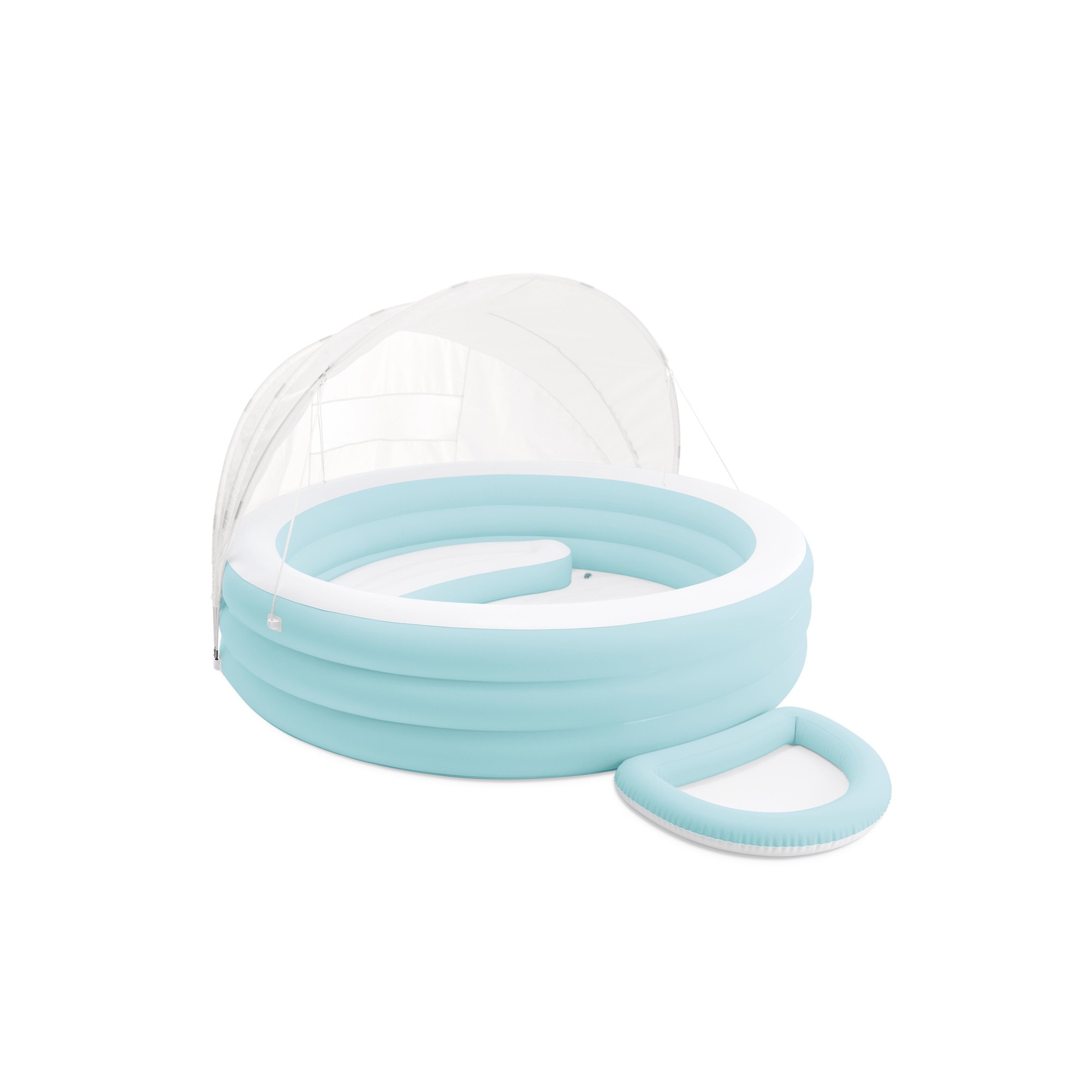 Piscina gonflabila Intex - Swim Center™, Canopy Lounge, 277 x 221 x 137 cm