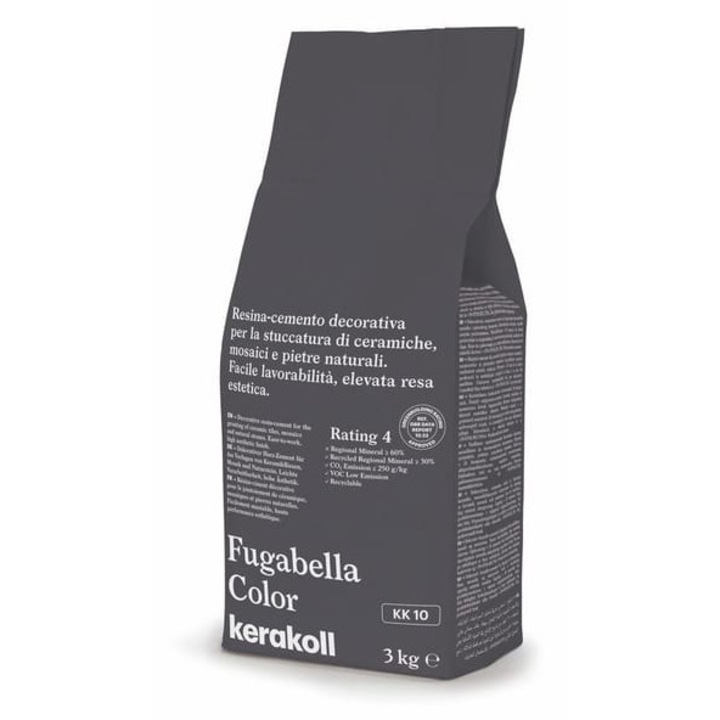 Chit de rosturi Kerakoll Fugabella Color, KK10, 3kg, hidrofug, antibacterian