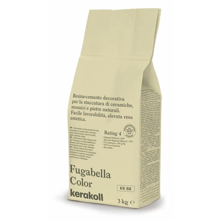 Chit de rosturi Kerakoll Fugabella Color, KK88, 3kg, hidrofug, antibacterian