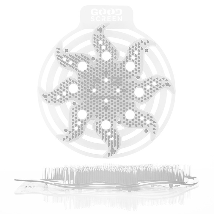 Анти-пръскащ екран за писоар GOOD SCREEN PowerFresh 30+, тропически плодове, 2 бр/компл.