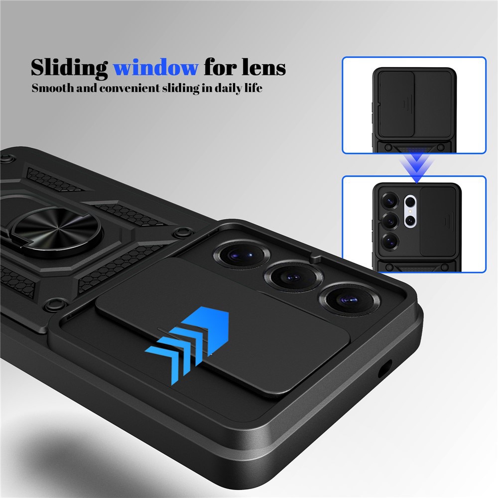 Husa pentru Xiaomi Redmi Note 15 5G / Note 15 4G / Poco M8 5G - Techsuit CamShield Series - Black