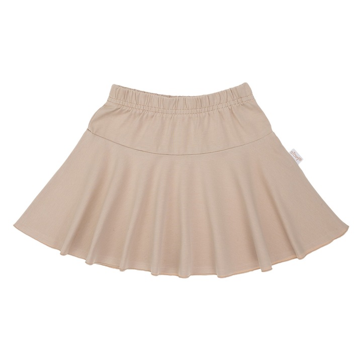 Nicol bézs szoknya, pamut, Bézs