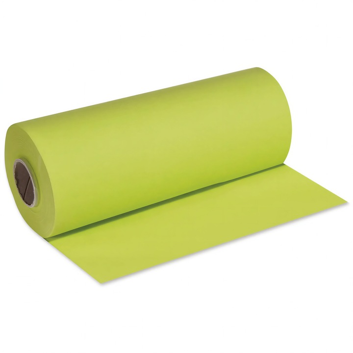 Traversa din hartie Airlaid, WIMEX, 40cm x 24m, biodegradabil, galben-verde