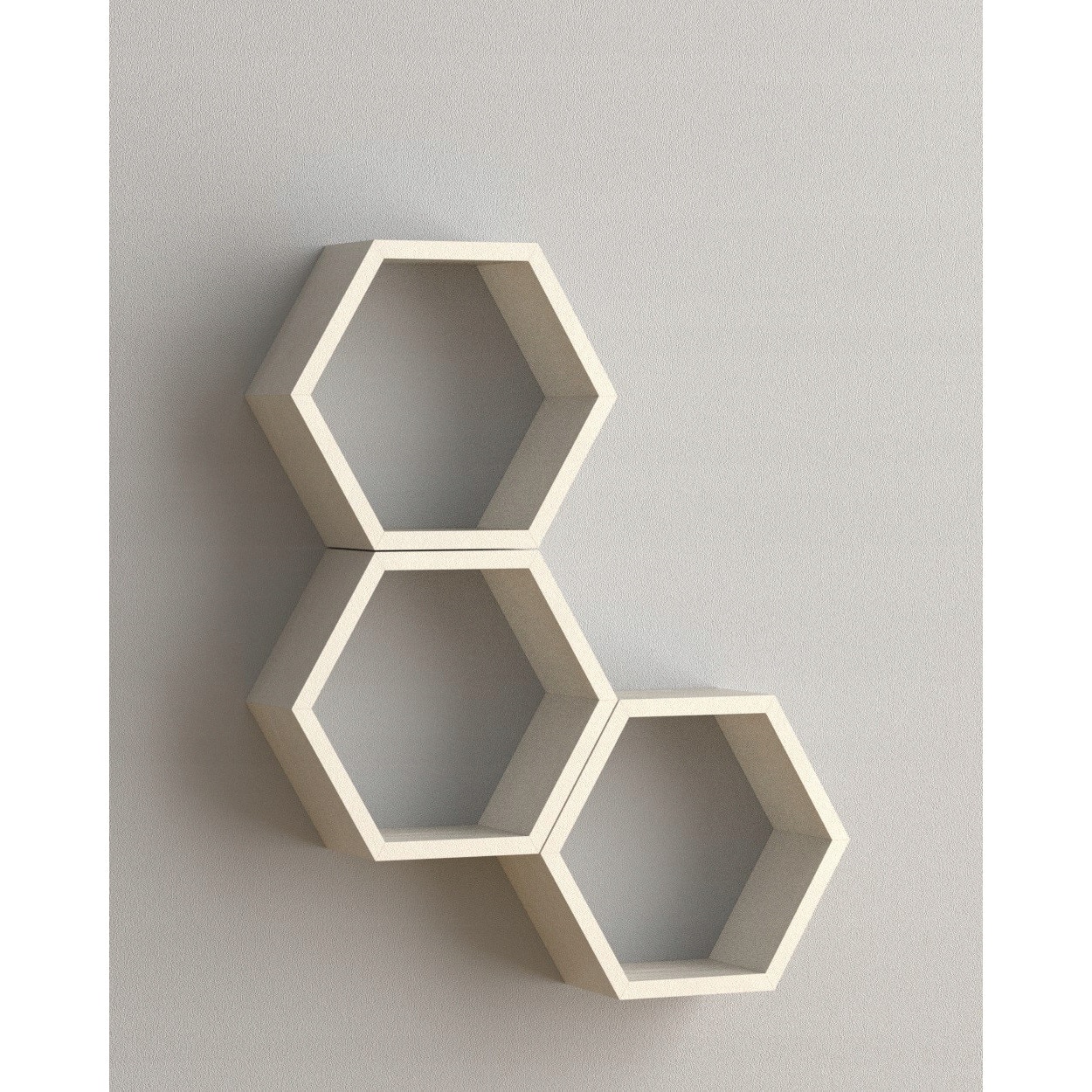 Hexagonal Modular Rafts Raft suspendat hexagon, INTEGRI, fagure, FHS 300, alb, modular, forma ...