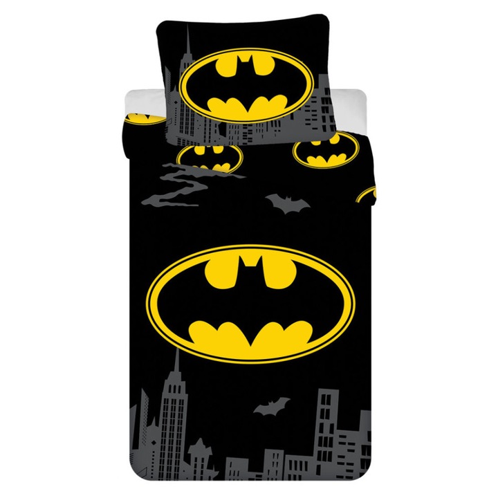 Batman The Emblem Спално бельо 140×200см, 70x90 см