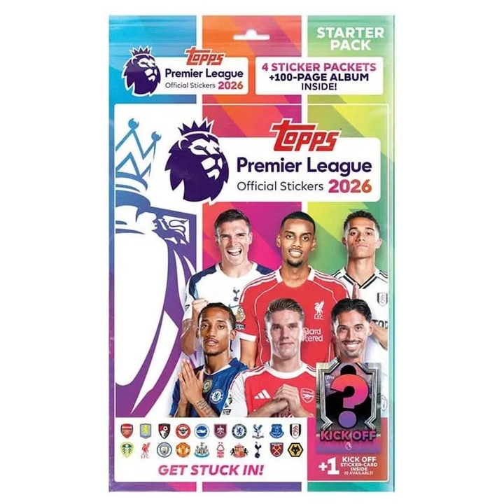 Topps Premier League Sticker 2025/2026 – STARTER PACK
