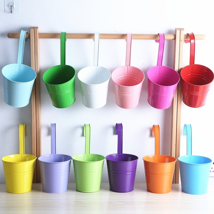 Ghiveci decorativ, Leski, 28x22x12 cm, multicolor