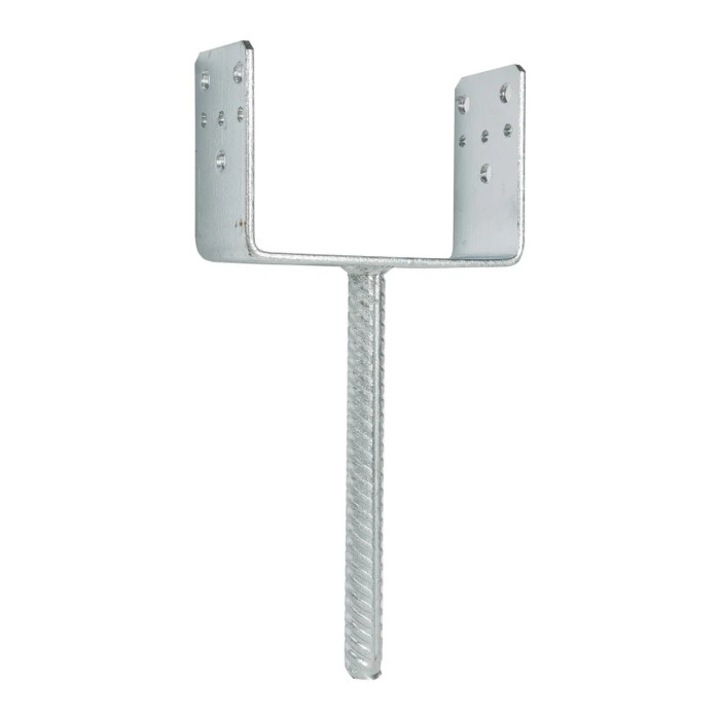 Papuc reazem, tabla de otel zincat, 151x60x102mm