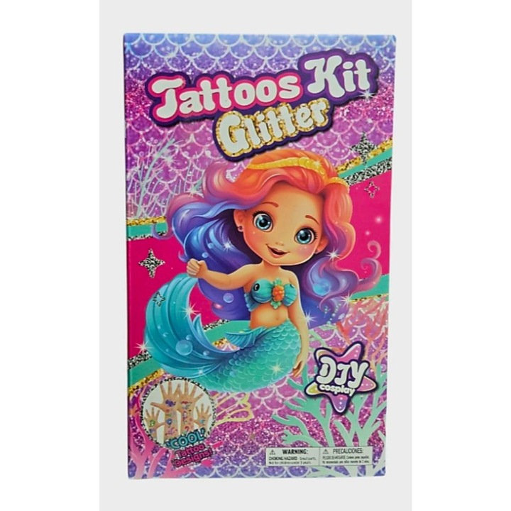 Set creativ tatuaje cu stikere