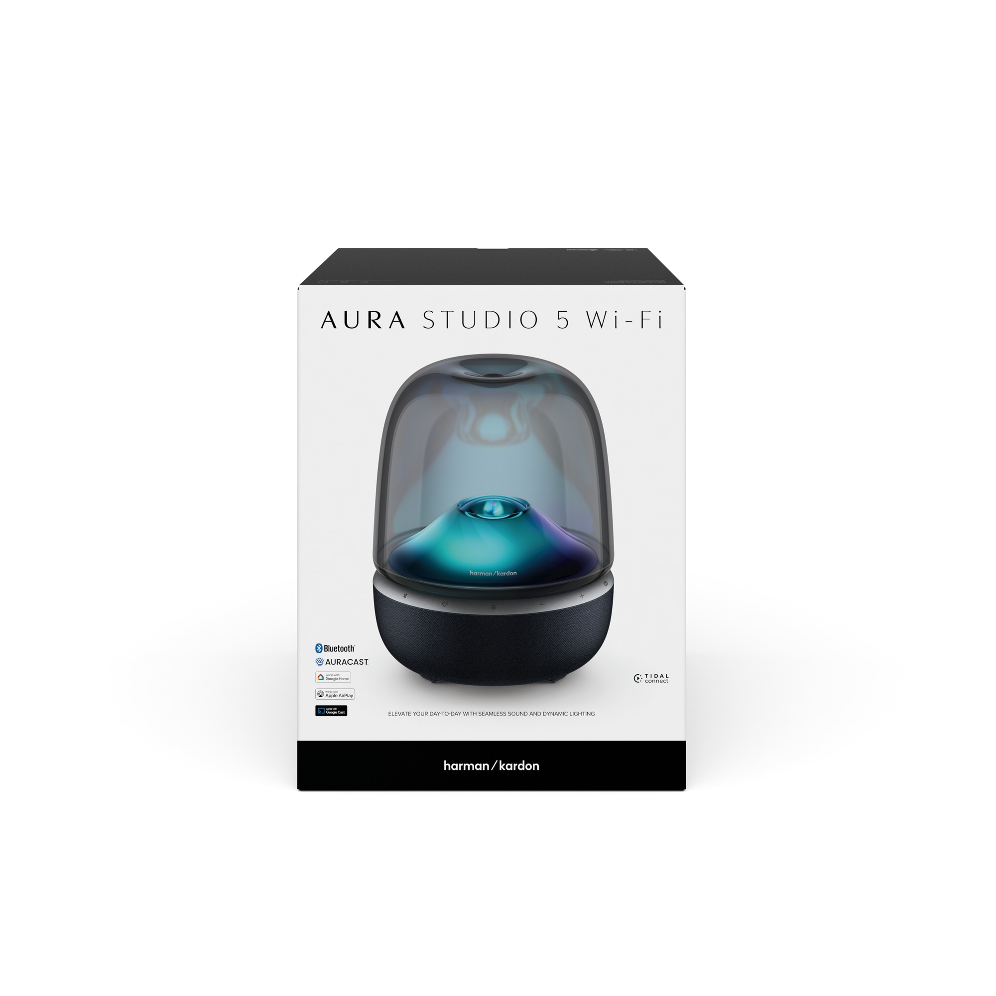 Sistem audio Harman Kardon Aura Studio 5 Wi-Fi, 160 W, Lumina