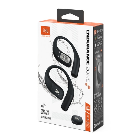 Casti sport open-ear JBL Endurance Zone, True Wireless, IP68, 4