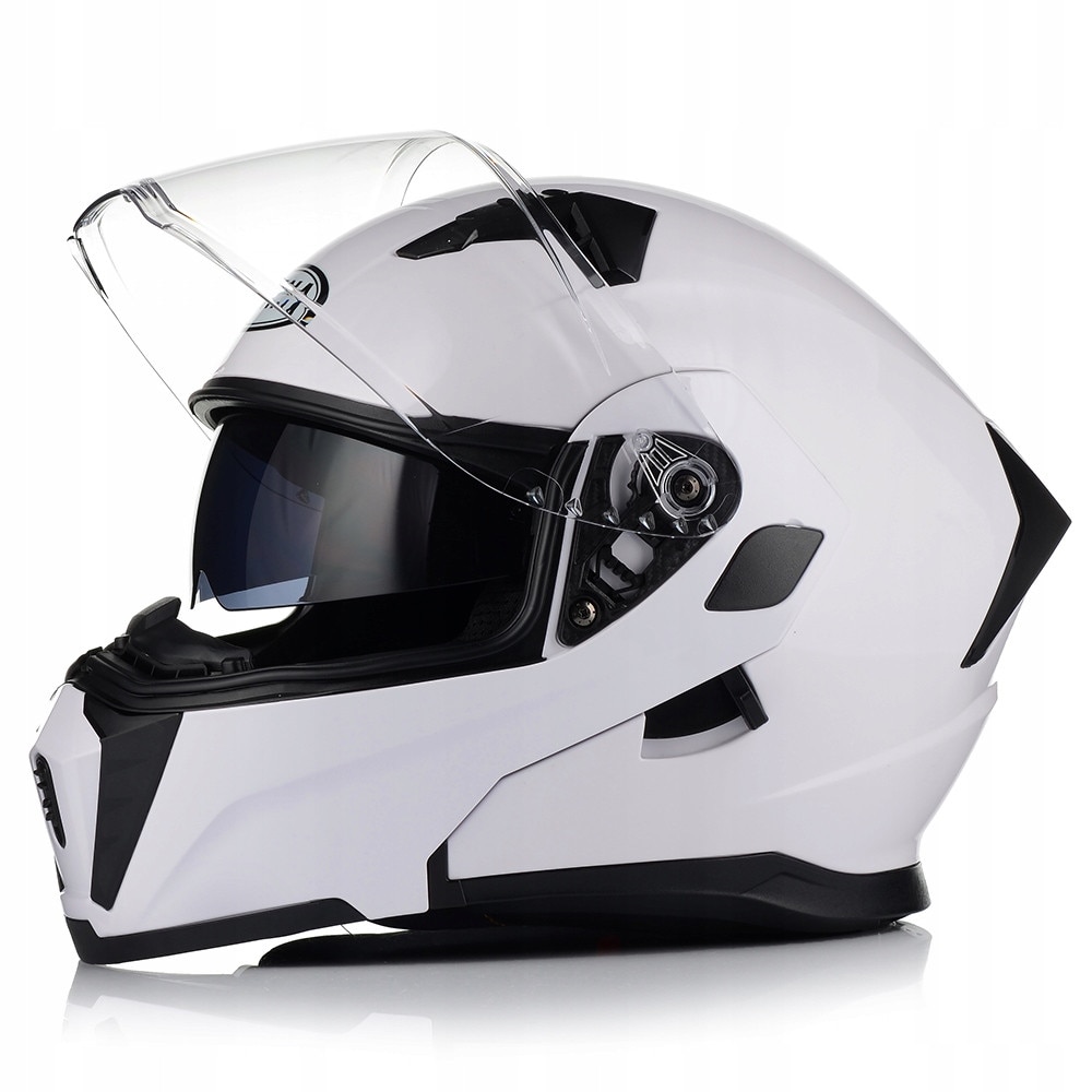 Casca Moto, Awina, Alb, Flip Up, Protectie UV, ABS, ECE 22.06, XL