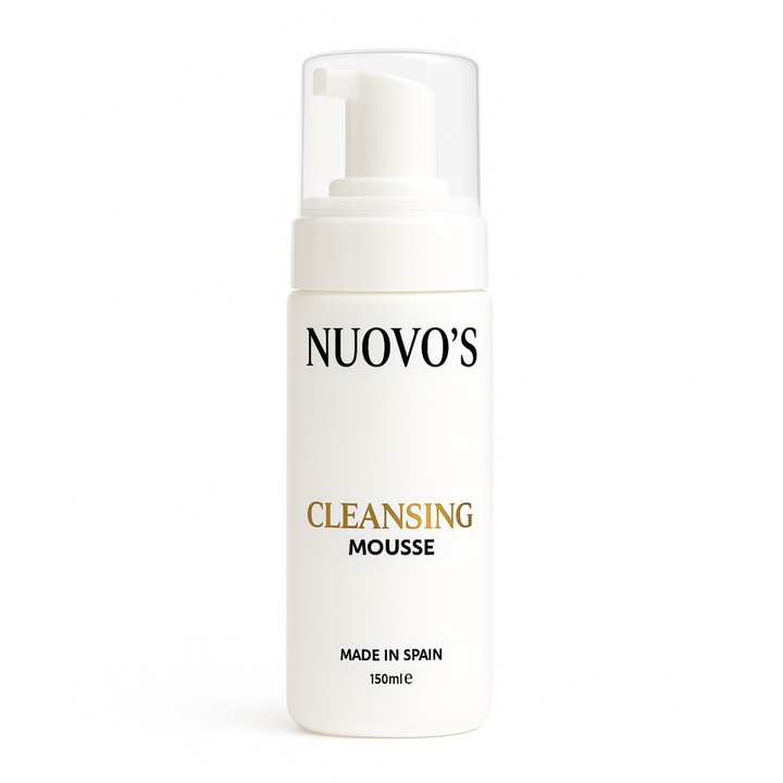 Spuma demachianta pentru fata NUOVO'S Cleansing Mousse, piele sensibila, 150 ml