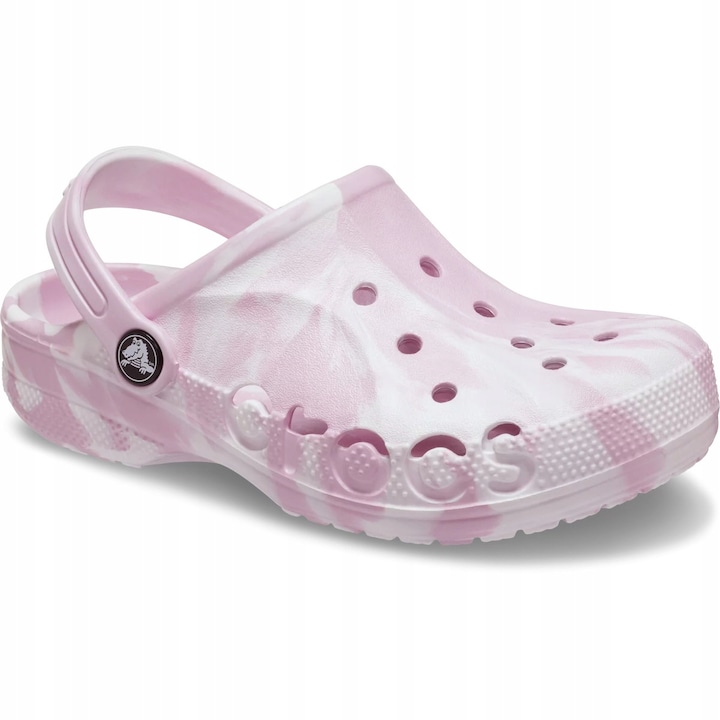 Crocs saboti copii Baya Marbled Clog 207016wqdwqf, Roz