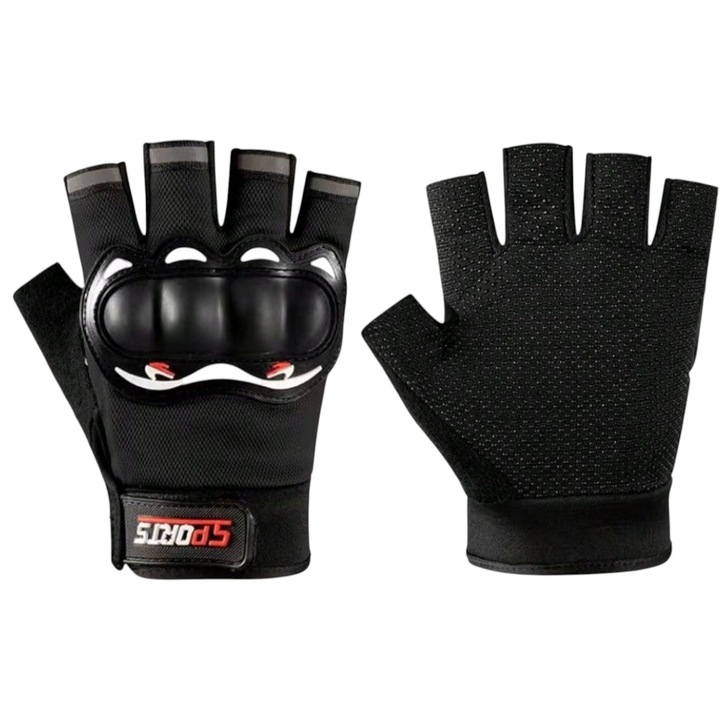 Manusi de protectie ciclism pentru copii, protectii din plastic, 3-16 ani