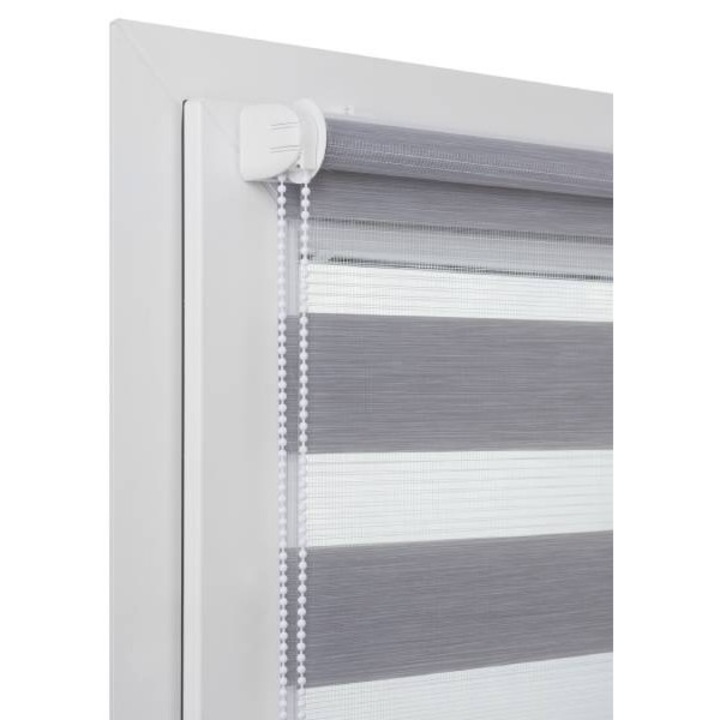 Rolete Zebra, gri, 220x066 cm