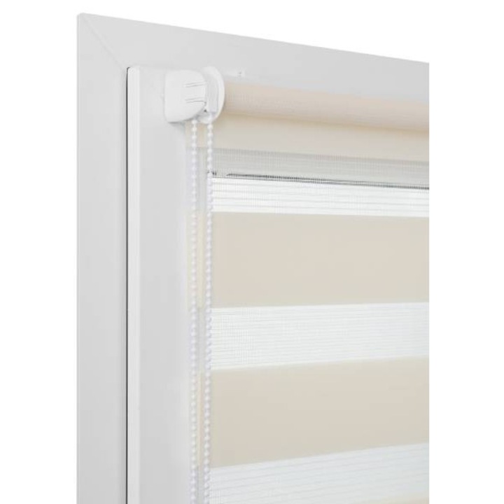 Rolete Zebra, ècru, 220x066 cm